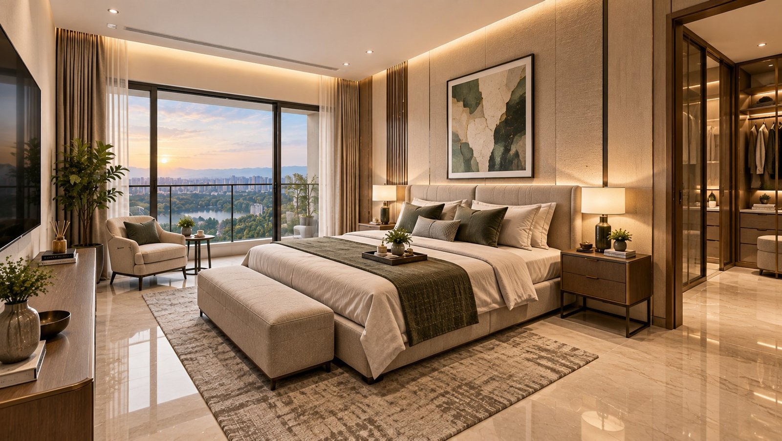 23. Diagonal room shot