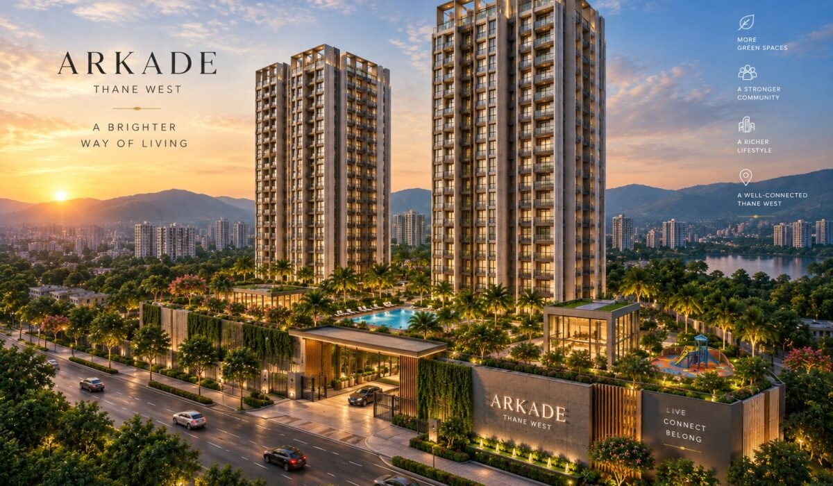 Arkade Thane project entrance signage