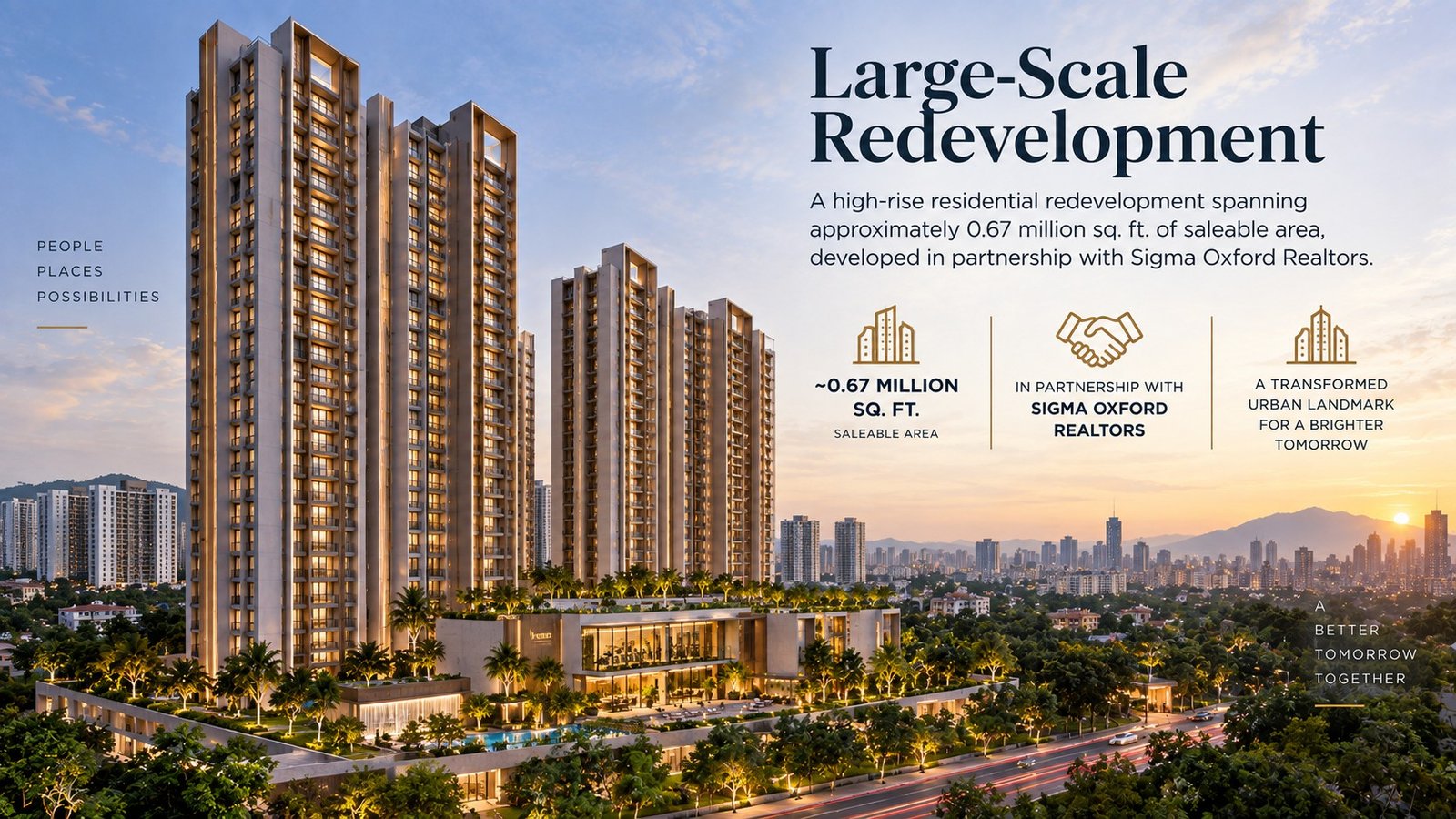 large scale redevelopment